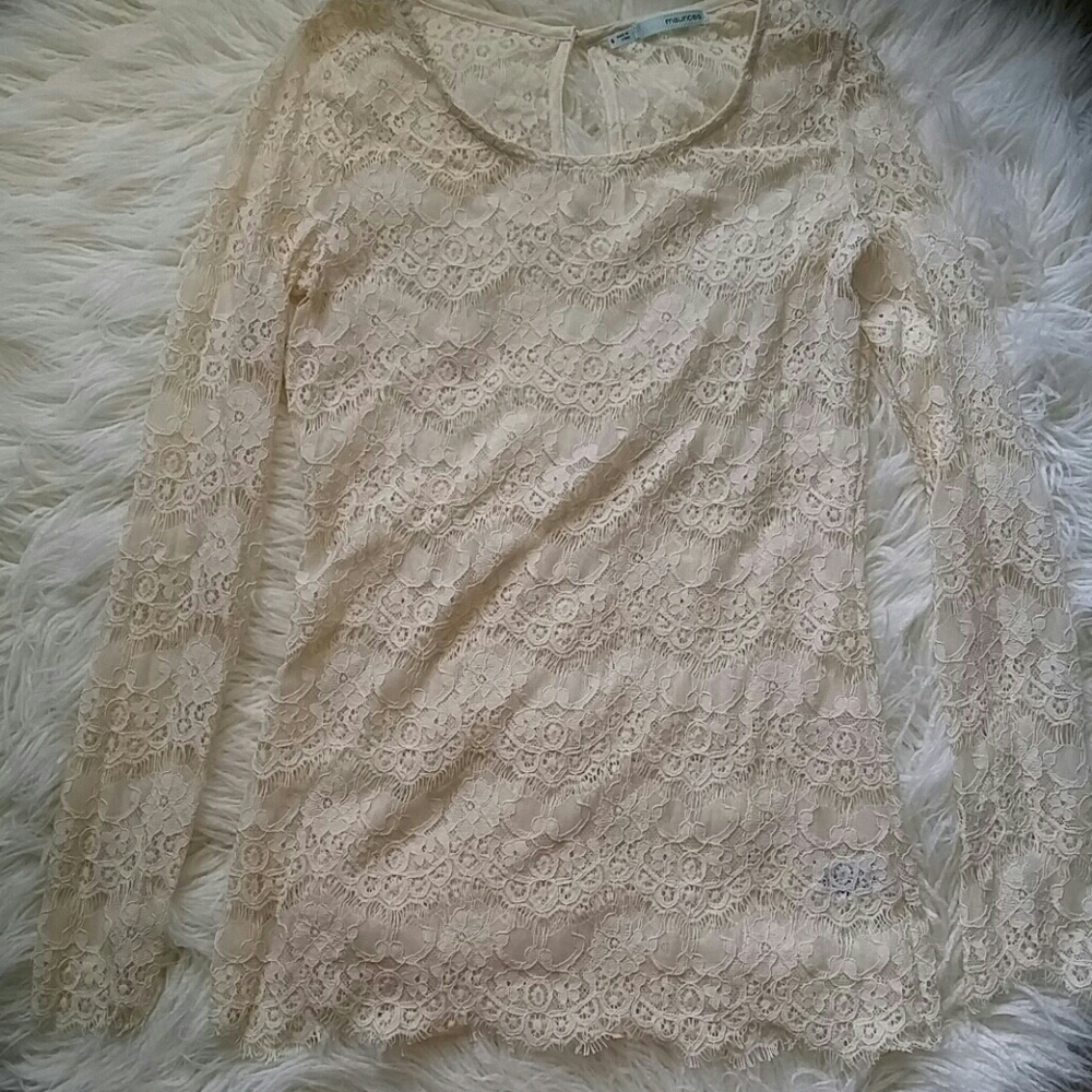 Lace long sleeve